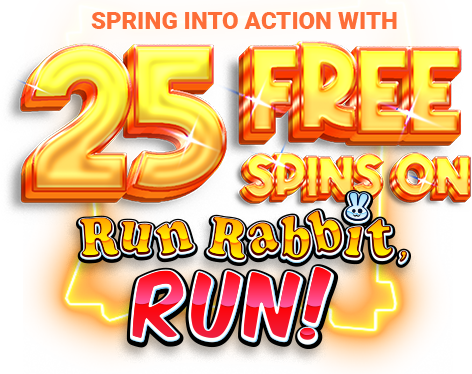 Casino Super Wins 25 Free Spins on Run Rabbit, Run